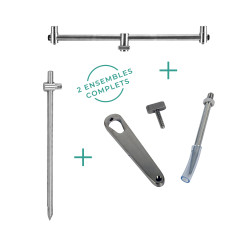 PACK PIQUES INOX 2 CANNES