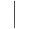 Tube Aluminium Anodisé Noir Ø30 mm 1m20 – Extension Perche Pike'N Bass