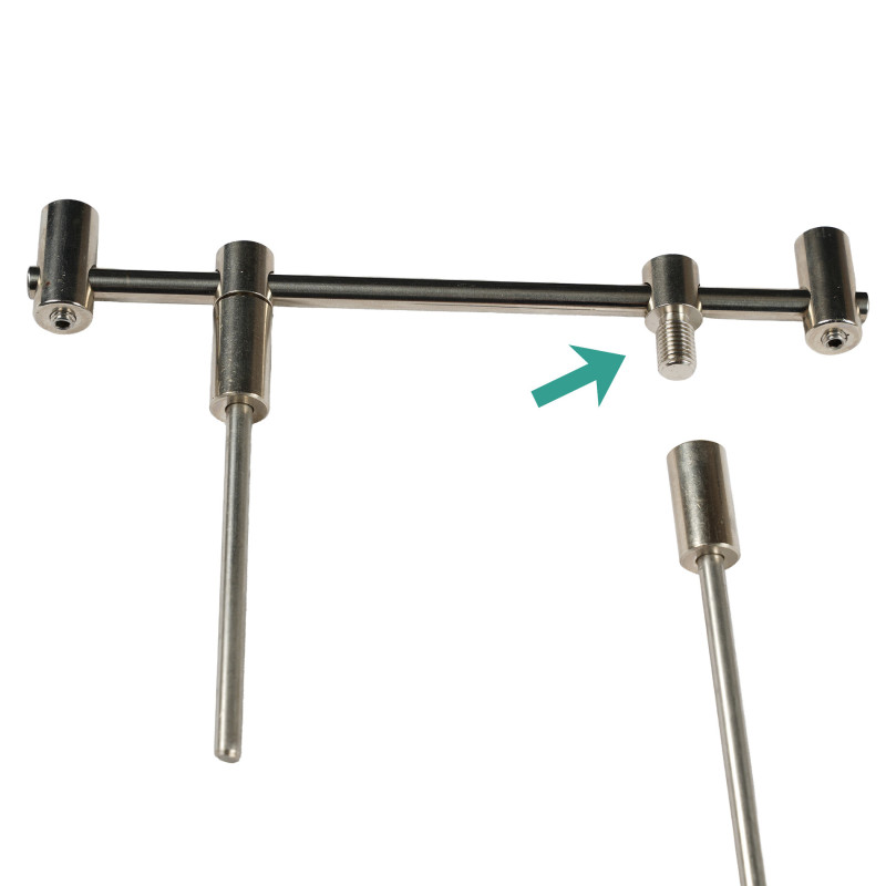 PIVOT CARP'O POUR BUZZ BAR Ø8 MM + vis STHC