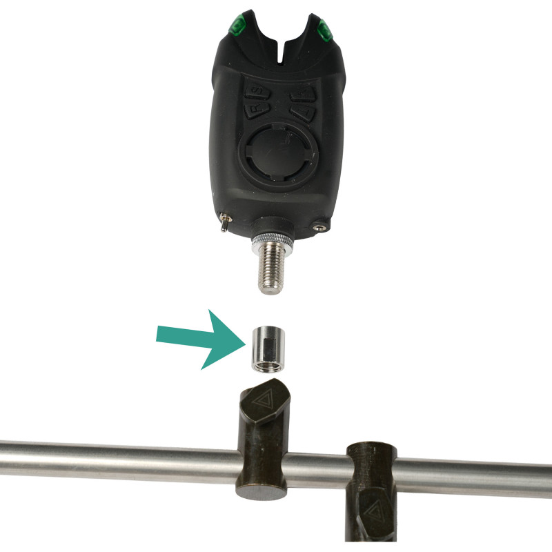 Curseur Douille Rapide CARP’O Ø12 mm – Buzz Bar Inox