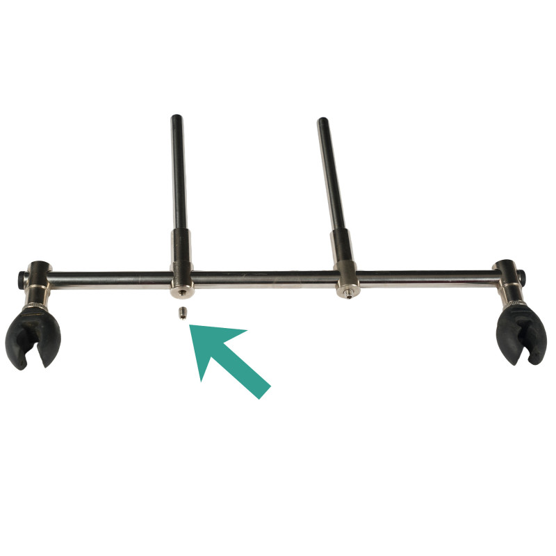 Lot 5 vis inox STHC M6x8 | Fixation buzz bar rod pod