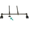 Vis plastométal M6x10 | Vis de serrage rod pod pêche sans outil