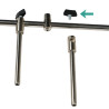 Vis plastométal M6x10 | Vis de serrage rod pod pêche sans outil