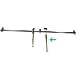 Tige Inox CARP’O Ø10 mm 13,6 cm – Buzz Bar Ø12