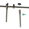 Tige Inox CARP’O Ø10 mm 13,6 cm – Buzz Bar Ø12