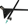 Plot de serrage Ø13 mm Carp’O | Fixation pied rod pod M8