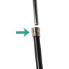 Bague buzz bar Mini Carp’O Ø14/10 mm | Serrage tige rod pod M6