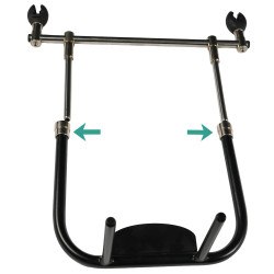 Bague buzz bar Mini Carp’O Ø14/10 mm | Serrage tige rod pod M6