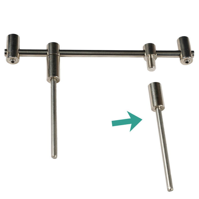 Tige Inox CARP’O Ø6 mm B4 – Fixation Buzz Bar 3/8