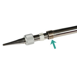 Bague filetée Ø25 mm Carp’O | Serrage pied rod pod inox