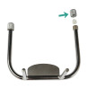 Écrou alu moleté Ø14 mm Carp’O | Serrage pince buzz bar rod pod
