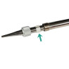 Pince nylon Ø25/20 mm Carp’O | Serrage pied rod pod stable