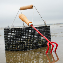 GRIFFE ACIER A COQUILLAGE 3 DENTS
