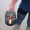GRIFFE ACIER A COQUILLAGE 3 DENTS