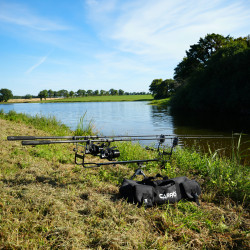 Rod Pod Carpe 2 Cannes Carp'O B4 Acier | AMIAUD SHOP