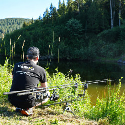 Rod Pod Carpe 2 Cannes Carp'O B4 Acier | AMIAUD SHOP