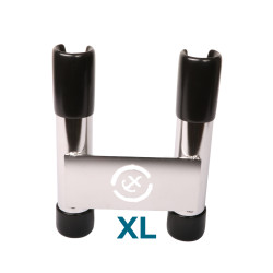 Porte-cannes thon 2 cannes XL inox | 46 mm Seanox