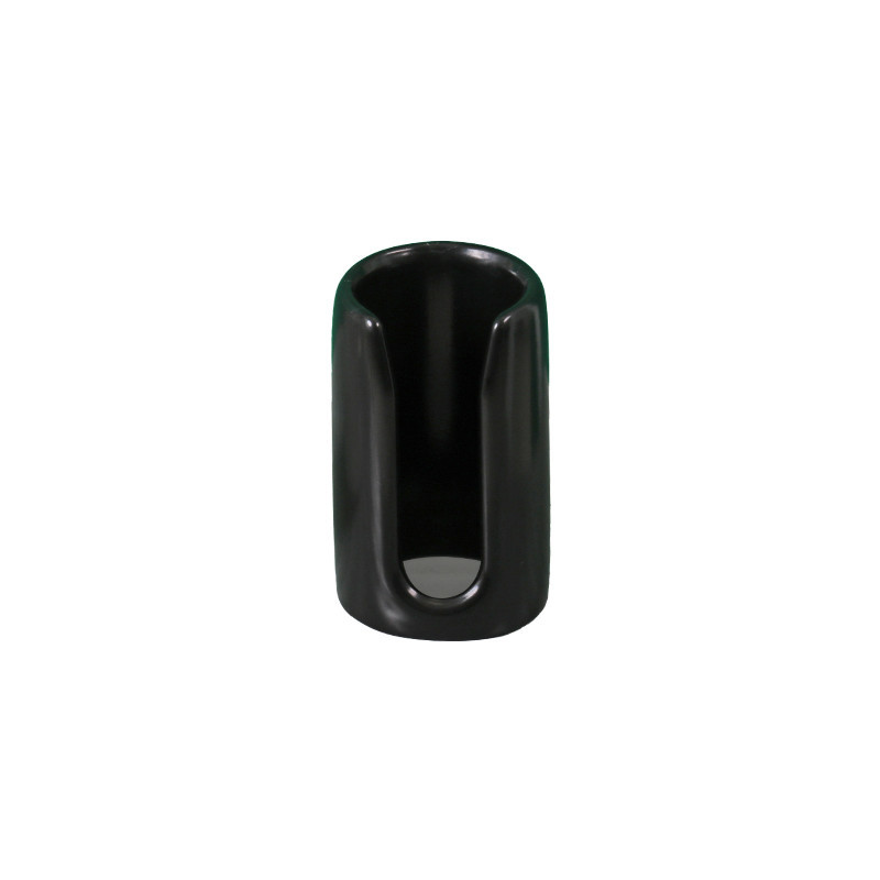 Embout haut fendu fin noir porte-canne | Seanox