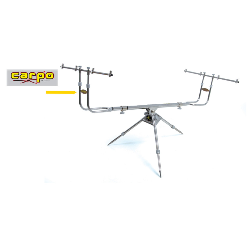 Autocollant Carp'O vintage 45x15 mm | Refit rod pod