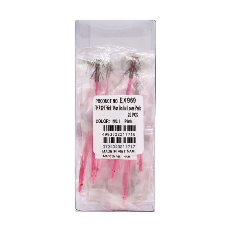 Sticks Pikaichi Hayabusa 14 cm Rose x20 | Calamar et Seiche