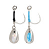 Hameçon Palette Sawara Spin Hayabusa FS582 N°1 Argent Bleu