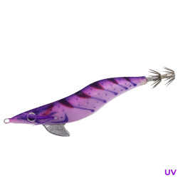 Turlutte Hayabusa Squid Junky Hug Hug 3.0 col 12 UV Cosmos