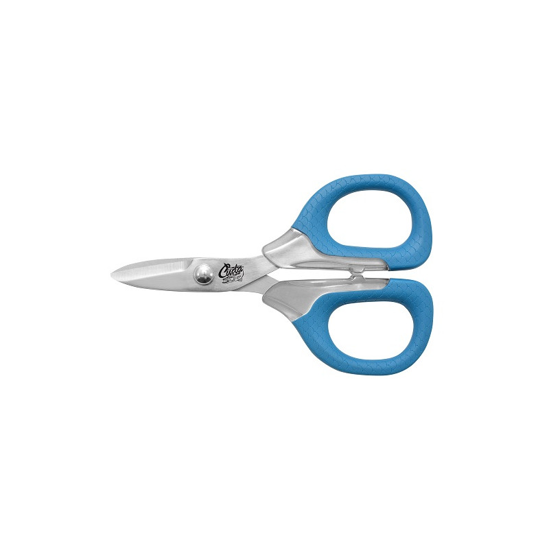 CISEAUX À TRESSE LAMES DENTÉES 4 CM