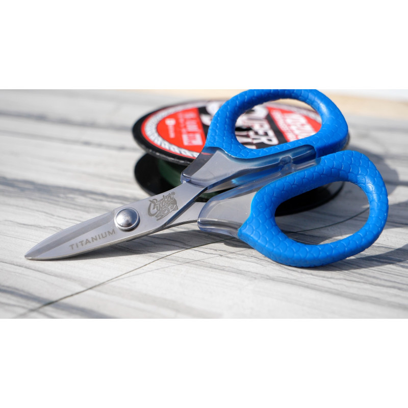 CISEAUX À TRESSE LAMES DENTÉES 4 CM