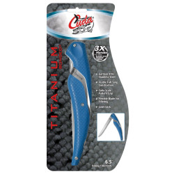 COUTEAU À FILET PLIANT CUDA 17CM