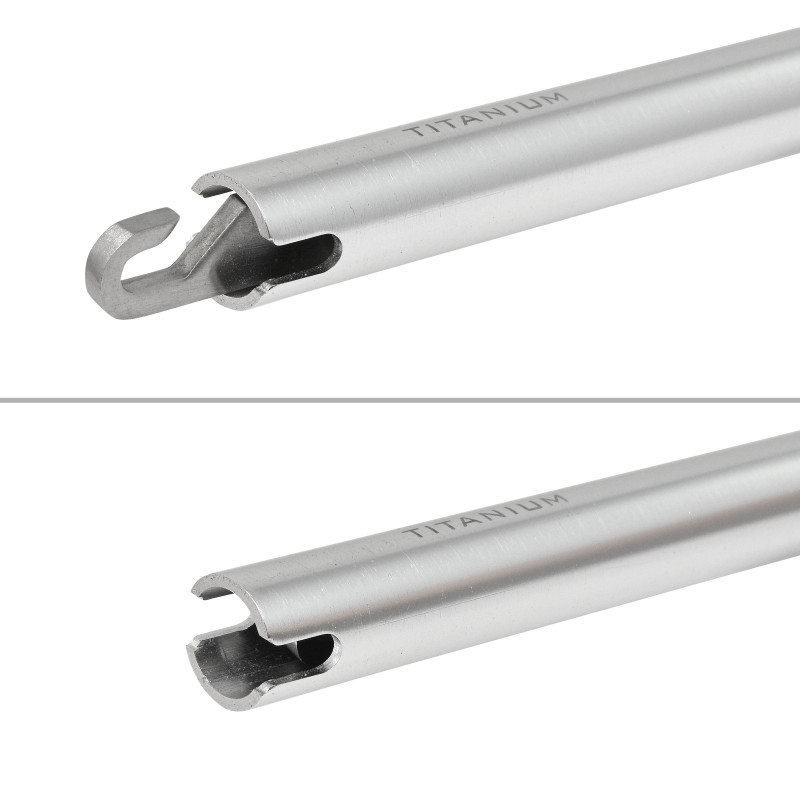 DÉGORGEOIR ALU/TITANIUM 45 CM