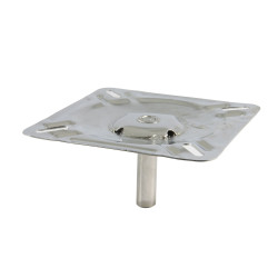 PLATINE HAUTE INOX FIXATION SIEGE