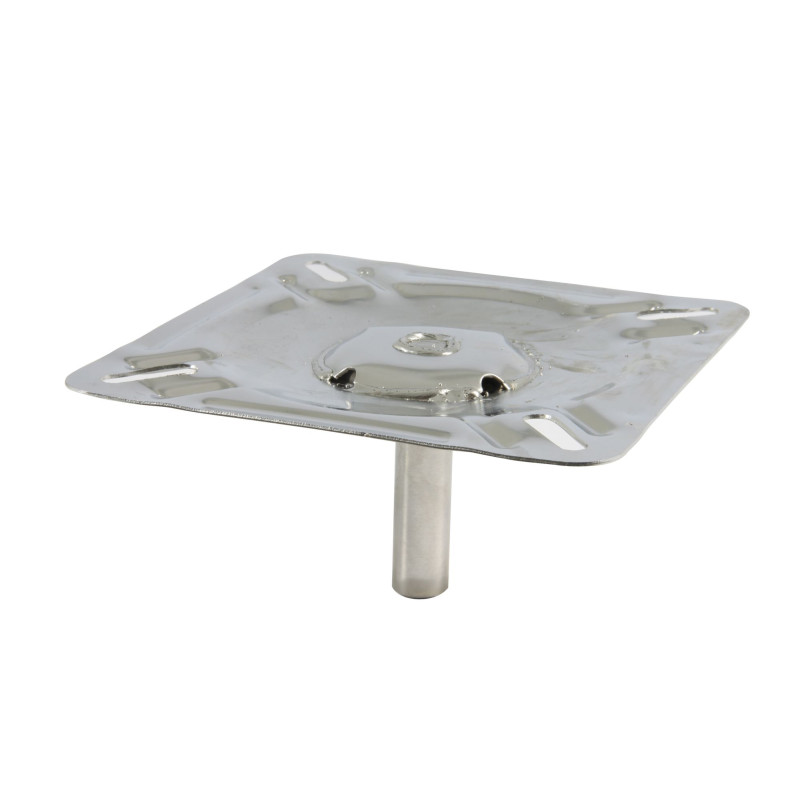 PLATINE HAUTE INOX FIXATION SIEGE