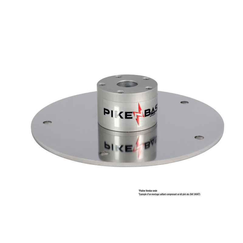PLATINE BASSE RONDE P/SIEGE