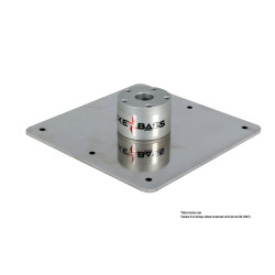 PLATINE BASSE CARREE P/SIEGE