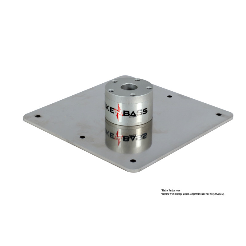 PLATINE BASSE CARREE P/SIEGE