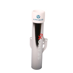 PORTE-CANNE INOX ORIENTABLE FERMÉ