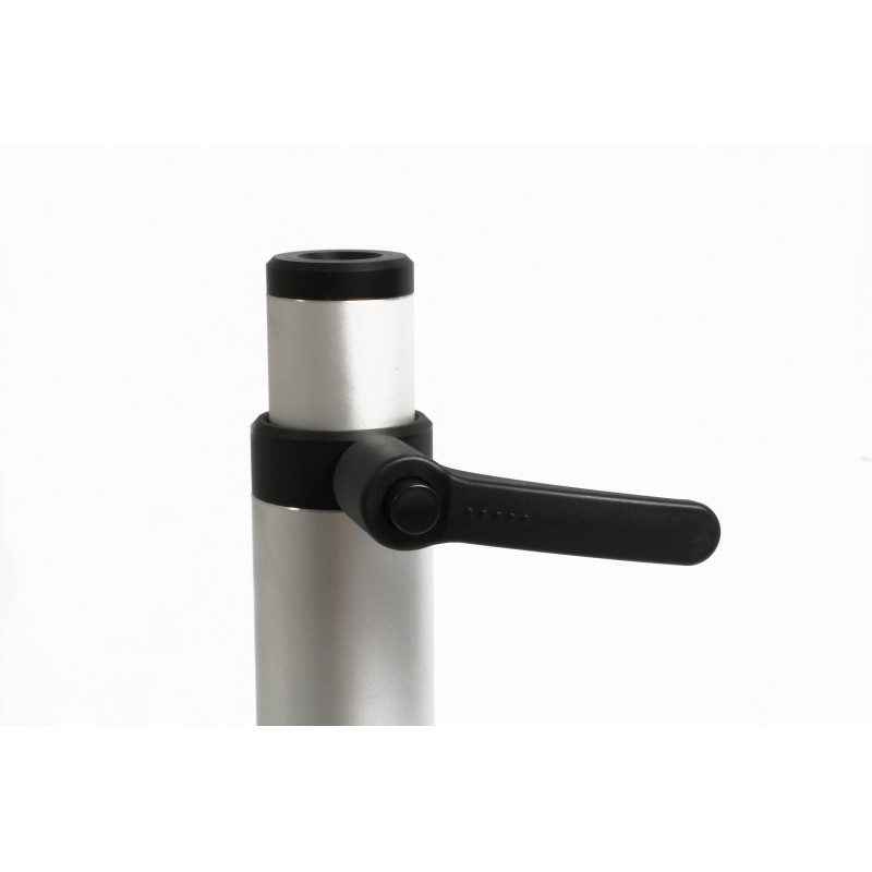 PIED SIEGE ALU TELES. SUR TIGE/VIS