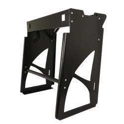 LEANING POST XL NOIR ALU- BASE