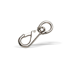 MOUSQUETON A EMERILLON LONG. 85 MM