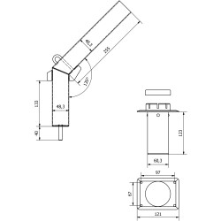 PORTE CANNE BROUMÉ SEANOX