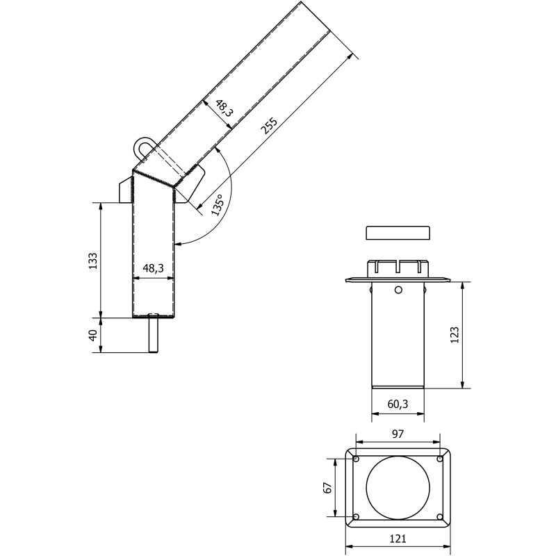 PORTE CANNE BROUMÉ SEANOX