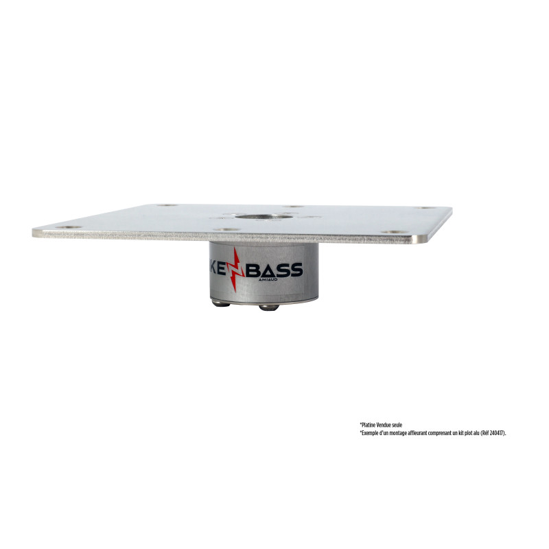 PLATINE BASSE CARREE P/SIEGE