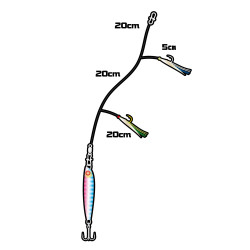 CASTING JIG SABIKI HA280 HAYABUSA