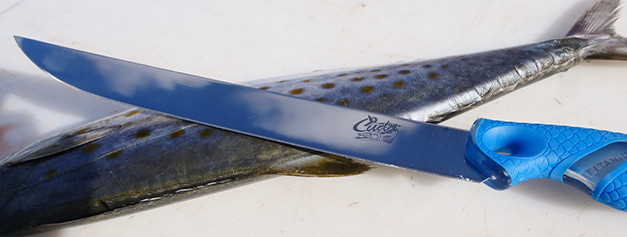 Couteau pêche Cuda - Lame inox mer durable | AMIAUD SHOP