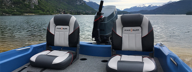 Siège bateau pêche - Platine & pied Pike’N Bass | AMIAUD SHOP