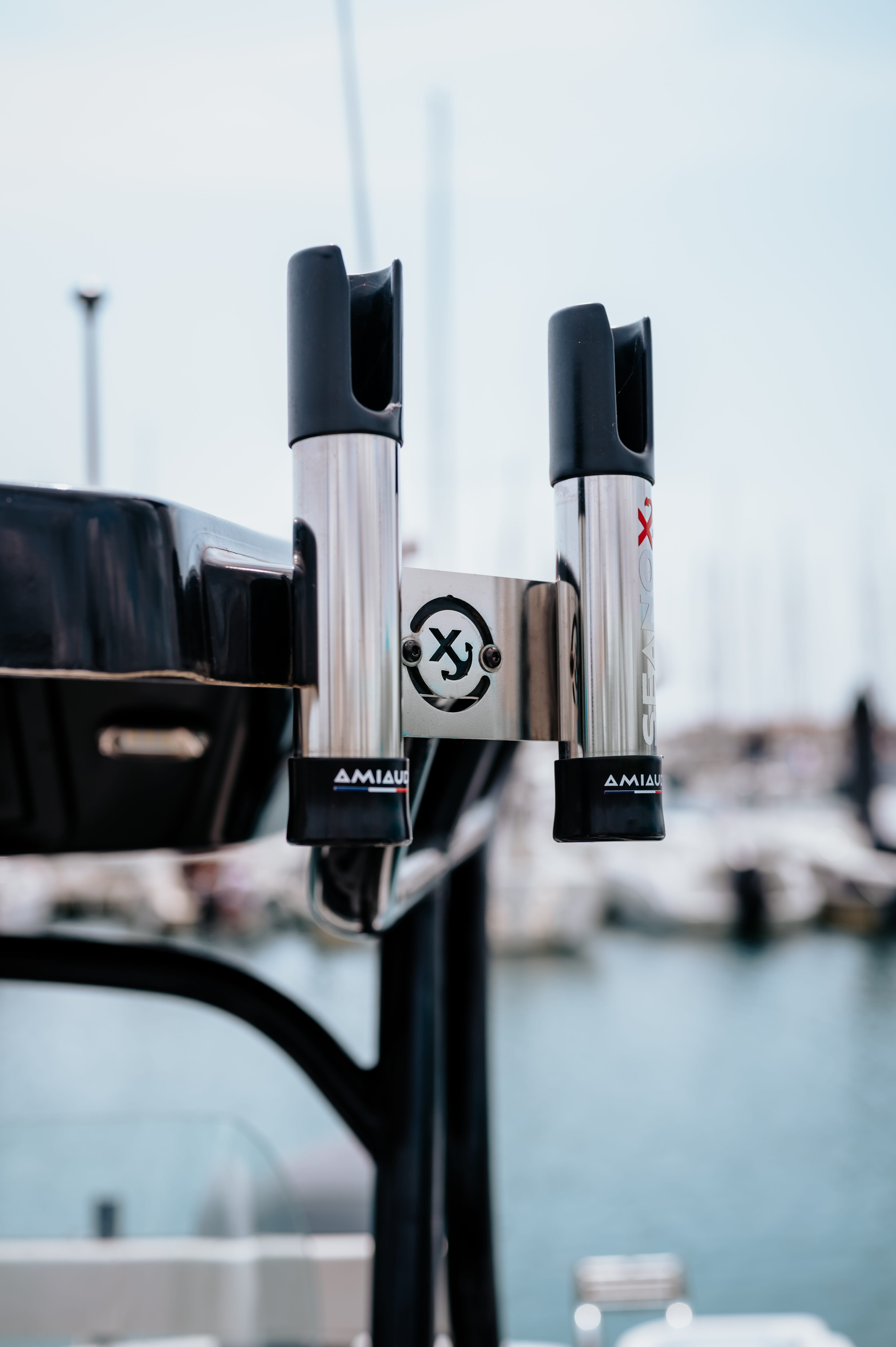 porte canne seanox 2 cannes equipement bateau